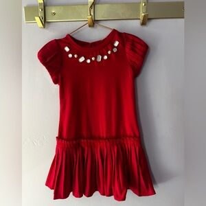 Gymboree Pink Pleated Dress Size 4